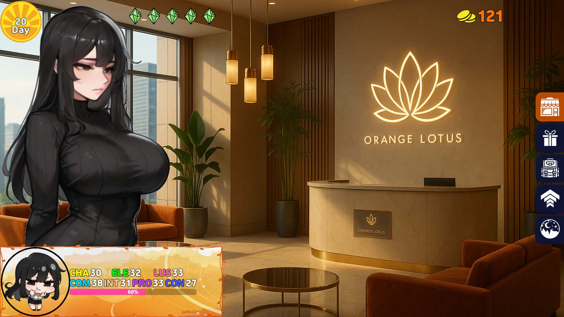橙色莲花 Orange Lotus游戏封面